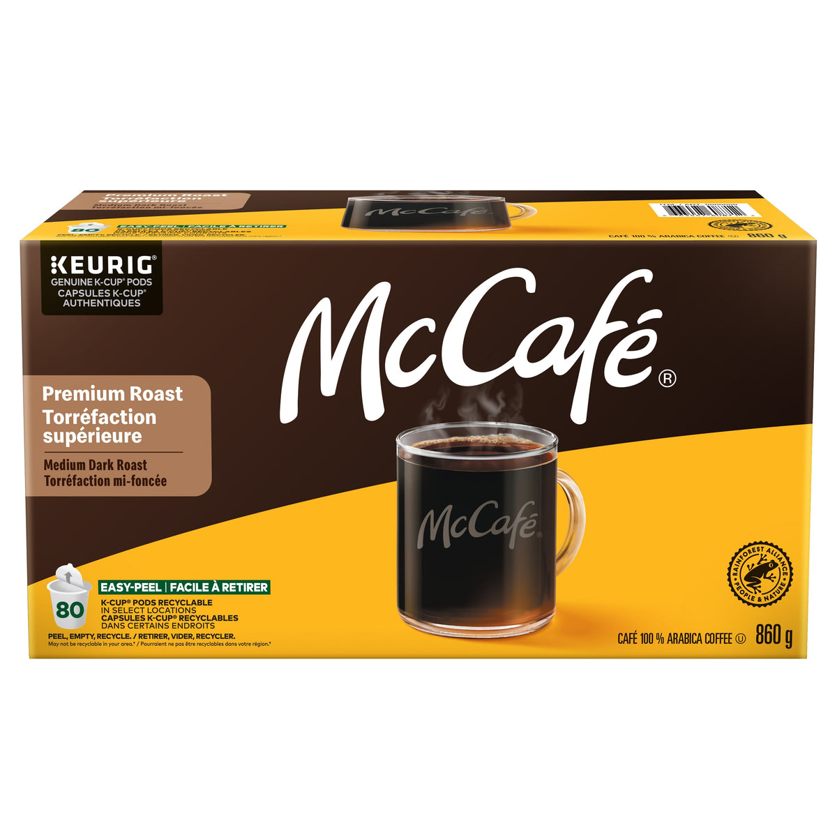 McCafé Premium Roast Coffee K-Cup Pods, 80-count