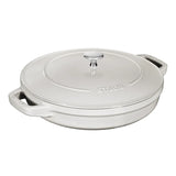 STAUB Stackable Cast Iron Dutch Oven Set, Small, 3-piece