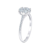 Round Brilliant Diamond Composite Ring (0.50 ctw)