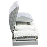 Walker Silver Knight Casket, Expedited Shipping