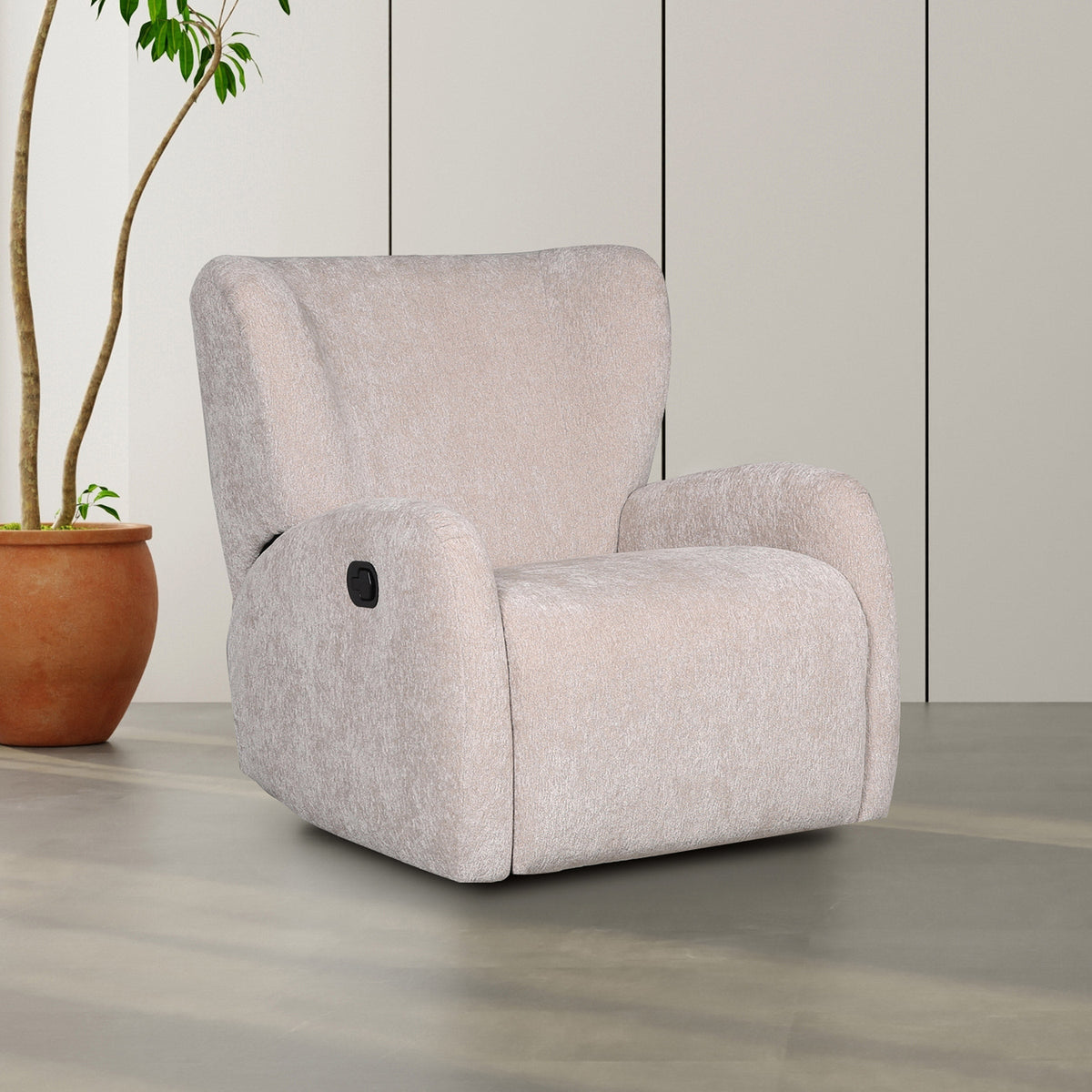 Nice Link – Lulla Fabric Rocker Recliner