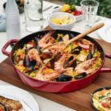 STAUB - Double Handed Skillet / Paella Pan, 34 cm (13 in.)