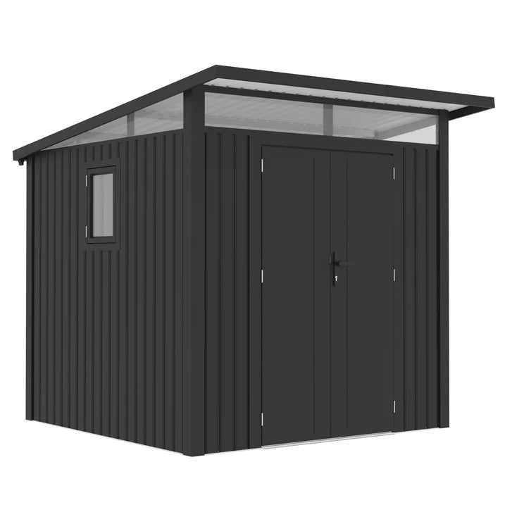 Arvada Metal Sheds - Dark Grey