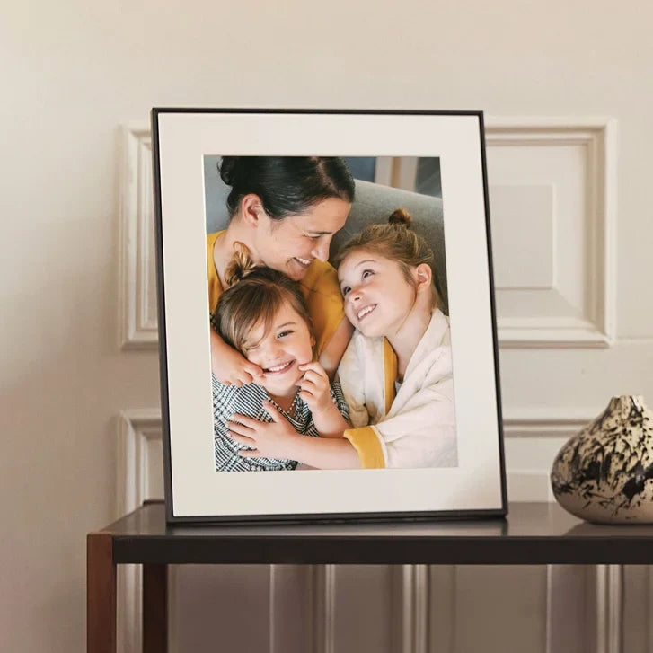 Aura Summit 15 in. Digital Wi-Fi Photo Frame with Mat