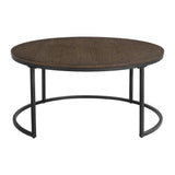 Bayside Furnishings 2-piece Nesting Table Set, 96.5 cm (38 in.) and 58.4 cm (23 in.)