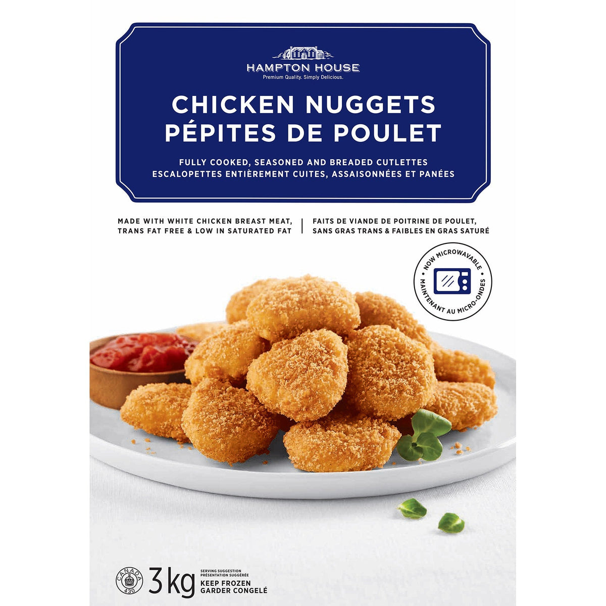 Hampton House Chicken Nuggets, 3 kg