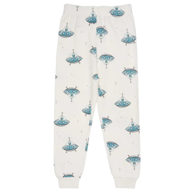 Pekkle Kids Organic Cotton 4-piece Pajama Set