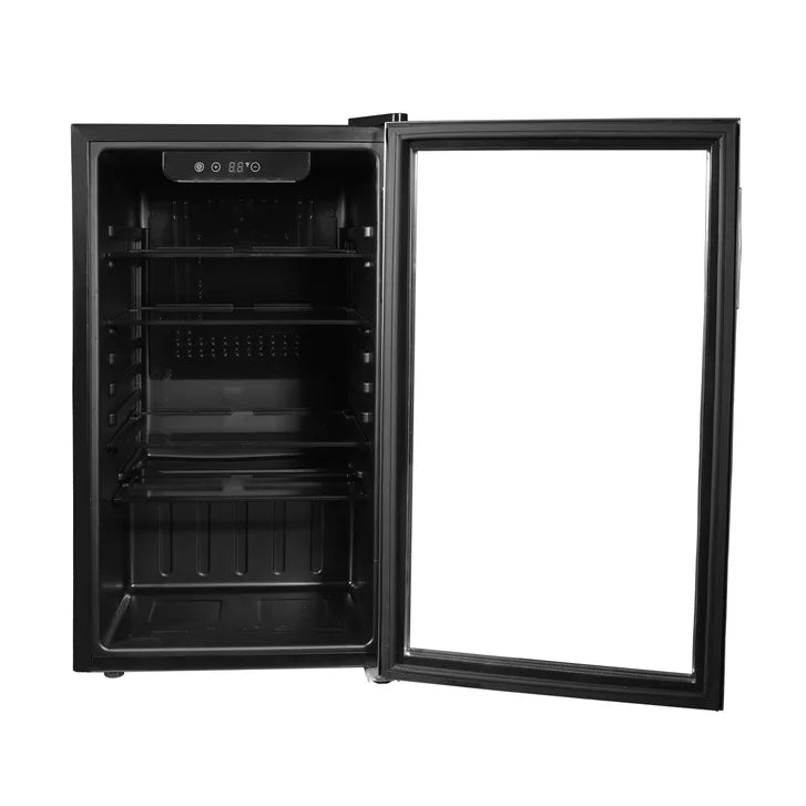 Frigidaire 18 in. 3.4 cu ft. Glass Door Compact Refrigerator with Reversible Door