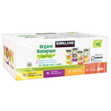 Kirkland Signature Organic Juice Assorted Flavours, 40 x 200 mL