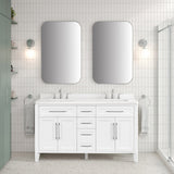OVE Decors Renfrew Vanity with Quartz Top in White