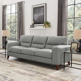 Prospera Home Sorena Top Grain Leather Sofa