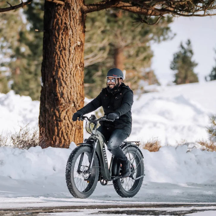 Aventon Aventure V2.5 Step Over Fat Tire E Bike, 97 km Max Range