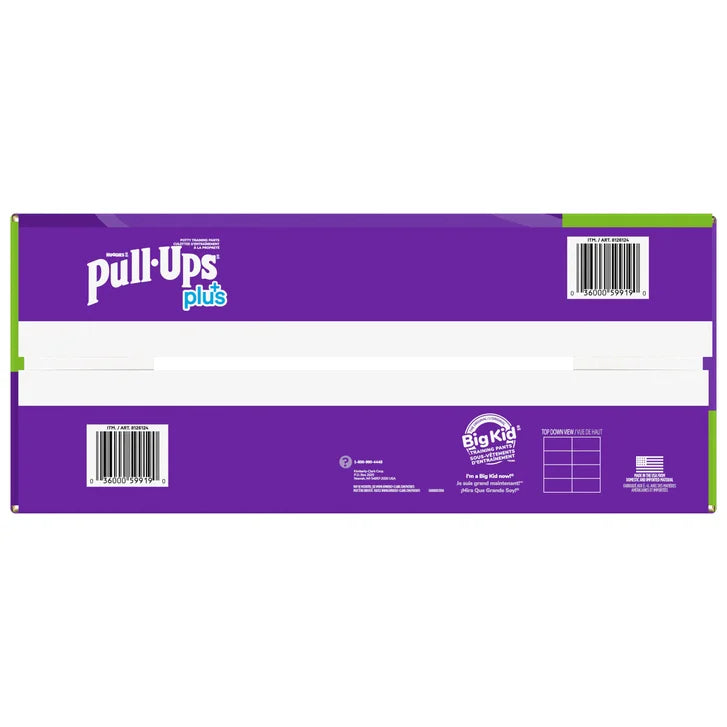 Huggies Pull-Ups Plus Training Pants Boy, 2T to 6T
