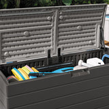 Suncast 120 Gallon Split Lid Extra Large Deck Box