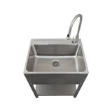 Transform 28 in. Freestanding Utility Sink with Faucet