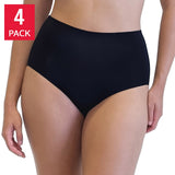 the natural Women's Leak Proof High Rise Brief, 4-pack