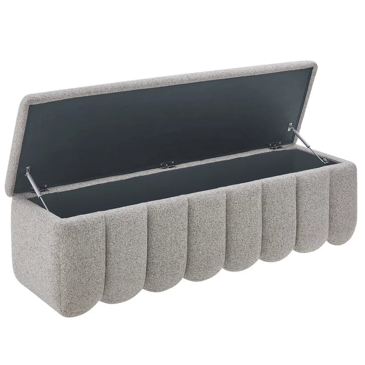 Aiden & Ivy Furniture – Fabric Storage Ottoman