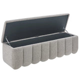 Aiden & Ivy Furniture – Fabric Storage Ottoman