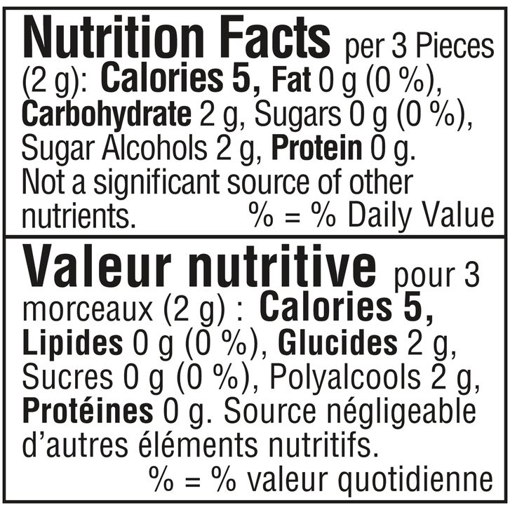Excel Winterfresh Mints, 8 × 34 g