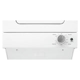 Whirlpool 24 in. White Electric Stacked Laundry Centre with 1.8 cu. ft. IEC Washer and 3.4 cu. ft. Dryer