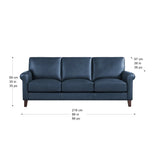 Prospera Home Larsen Top Grain Leather Sofa
