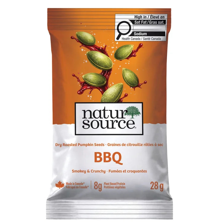 NaturSource Dry Roasted Pumpkin Seed Variety Pack, 24 × 28 g