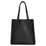 Champs Onyx Collection Leather Vertical Business Tote, 13 L