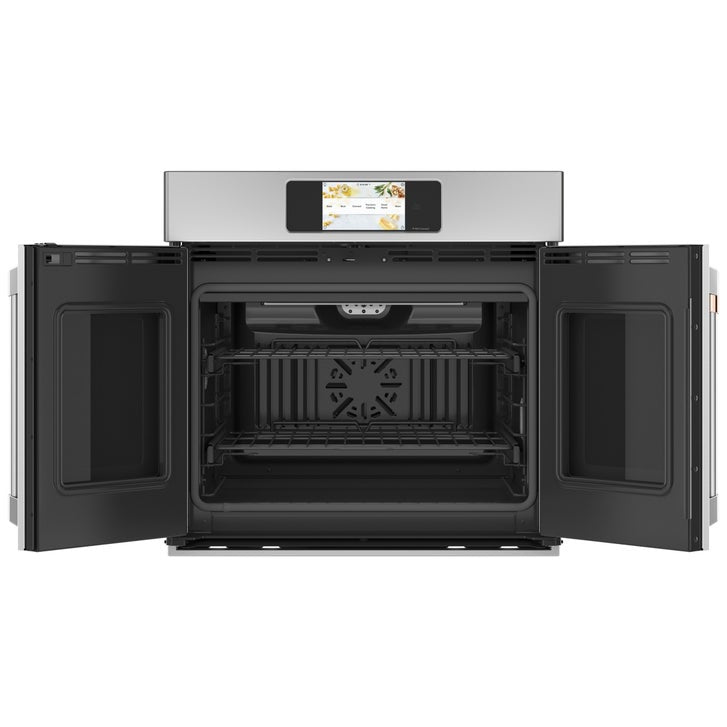 Café 30 in. 5.0 cu. ft. Electric French-Door Single Wall Oven with True European Convection