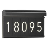 Artika Bowen Outdoor LED Address Light, Black