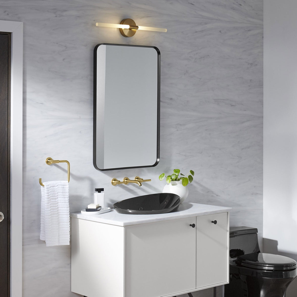 Kohler Orime Rectangular Framed Mirror