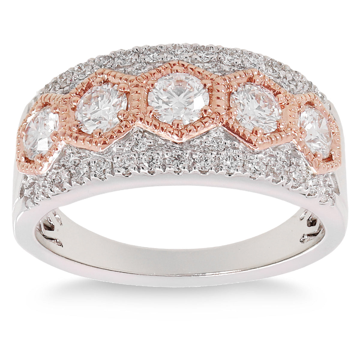 Round Brilliant Diamond Ring (0.92 ctw)