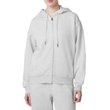Tuff Athletics Women’s Oversized Fleece Hooded Full Zip