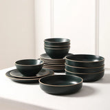 Stone Lain Lauren Stoneware Dinnerware, 16-pieces
