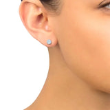 Round Brilliant Diamond Stud Earrings (0.50 ctw)