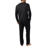 Layer Zero Men's Stretch 2-piece Lounge Set – Long Sleeve & Tapered Pant