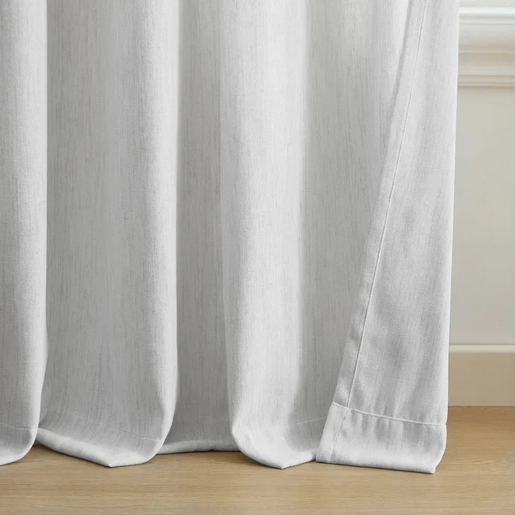 Bon Luxe Hogan Collection Light Filtering Curtain Panel, 2-panel