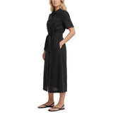 Simon Chang Women's Belted Midi Dress