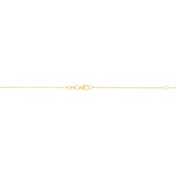 Diamond Cut Rolo Chain Necklace in Yellow or White Gold