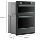 KitchenAid 30 in. Electric Microwave and 5.0 cu ft. Wall Oven with Even-Heat True Convection
