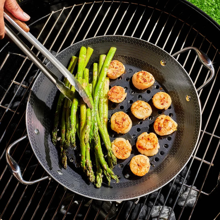 HexClad Backyard BBQ Bundle, 9-piece