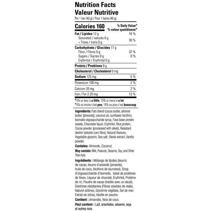 No Sugar Keto Bar, Bars, 2 × 480 g