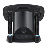 Singing Machine Ultimate Karaoke Party System with Vocal Removal and Two Wireless Microphones