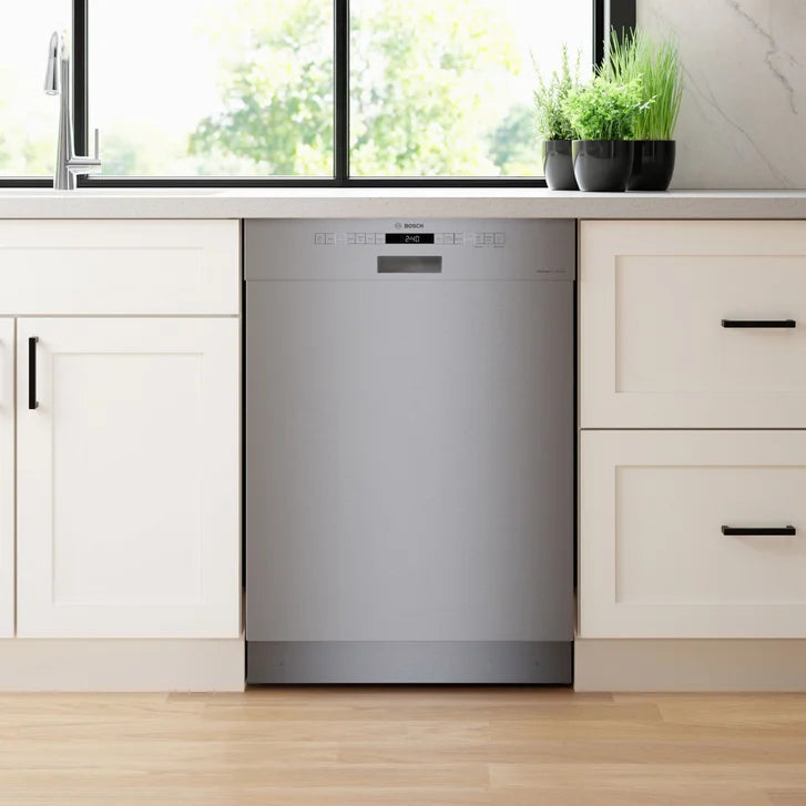 Bosch 300 Series 24 in. Stainless Steel German Made Dishwasher with Third Rack