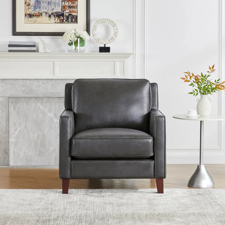 Prospera Home West Park Top-grain Leather Sofa and Chair