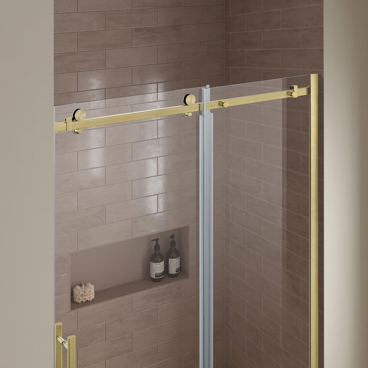 OVE Decors Kelsey 60 in. Sliding Glass Alcove Shower Door