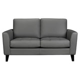 Riviera Top Grain Leather Sofa and Loveseat