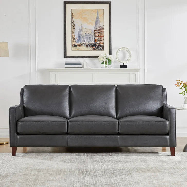 Prospera Home West Park Top-grain Leather Sofa and Chair