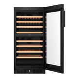 Hisense 8.5 cu ft. 76 Bottle Dual Zone Wine Cooler with Wi-Fi Connectivity - Built-In or Freestanding