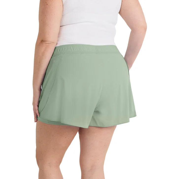 Spyder Women's Woven Active Short with Inner Bike Short