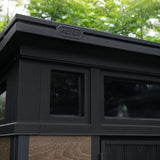 Keter DecoCoat 7 ft. x 7 ft. Shed